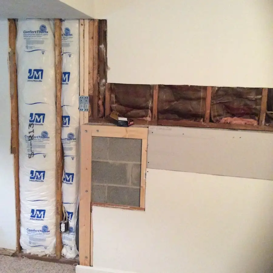Wall insulation replacement during Odor Removal & Deodorization in Sunnyvale
